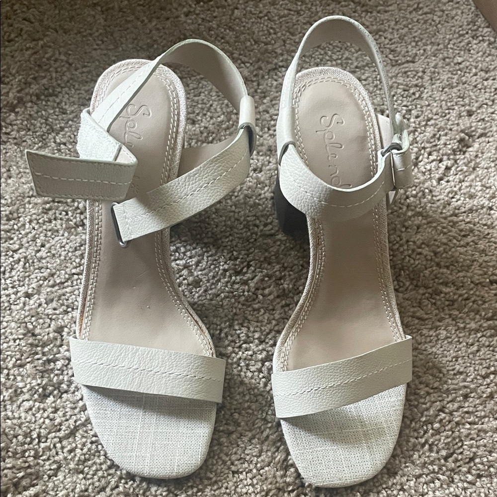 Splendid Women's Heels color is Eggshell